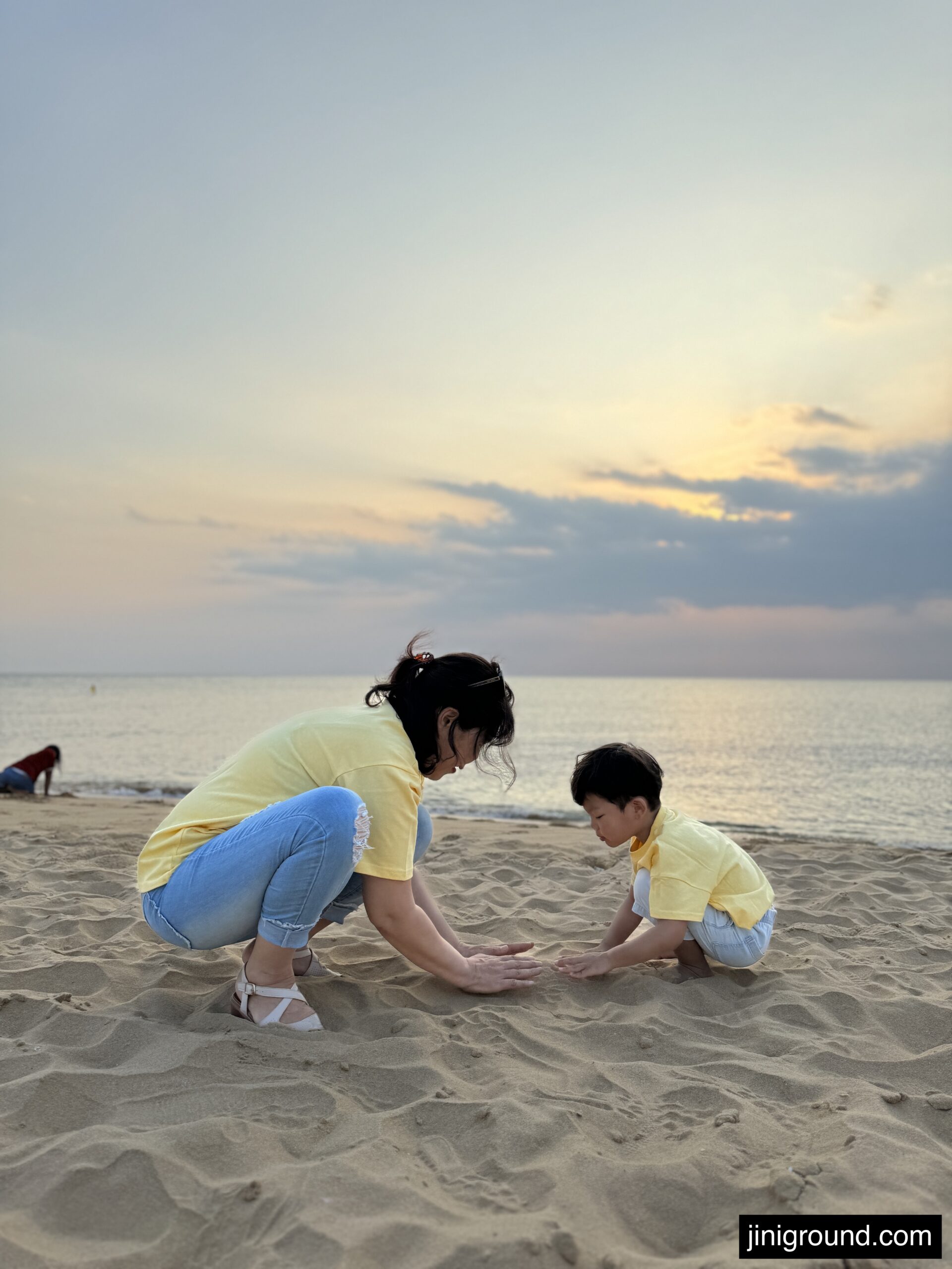 Vinpearl resort swimming pool surrounded by palm trees Phu Quoc Vietnam